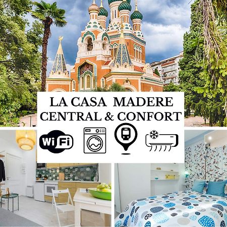 La Casa Madere- Centre Ville Pres Gare - Wifi -Confort Et Cosy Pres Des Transports En Communs Nice Exteriör bild